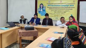 বরিশালে জরায়ু ক্যানসার প্রতিরোধে ক্যাম্পেইন