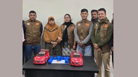 উজিরপুরে খেলনা গাড়িতে ইয়াবা সরবরাহ, নারী আটক