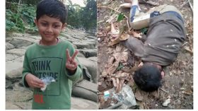 শিশু হত্যার ঘটনায় গ্রেপ্তারকৃত দুইজনের বসত ঘরে অগ্নিসংযোগ