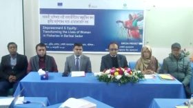 বরিশালে নারী জেলেদের সরকারি তালিকায় অন্তর্ভুক্তির দাবী