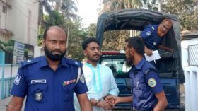বিস্ফোরক মামলায় ঝালকাঠিতে ছাত্রলীগ নেতা কারাগারে