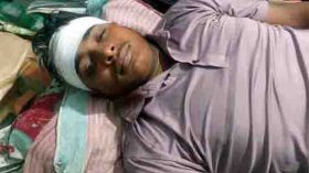 জুলাই আন্দোলনে চোখ হারানো যুবককে কুপিয়ে আহত