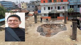 নির্মাণাধীন বিউটি সুপার মার্কেটের ভবন অবৈধ ভাবে ভাংচুরের অভিযোগে মামলা