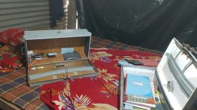 মেঘনার তীরে চাঁদা না দেয়ায় মাছের আড়তে লুটপাটের অভিযোগ