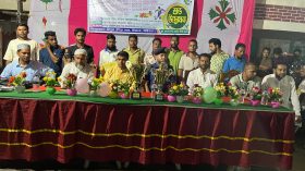 হিজলায় ১১তম ডে-নাইট মিনিবার ফুটবল টুর্নামেন্ট-২০২৫ এর জমকালো উদ্বোধন