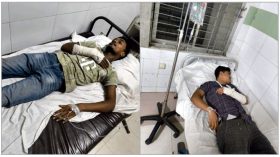 সরকারি মালামাল নিতে বাধা দেওয়ায় স্টাফদের মারধর, আটক ৪