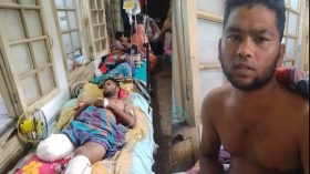 একমাত্র উপার্জনক্ষম ছেলের দূর্ঘটনায় দিশেহারা এক অসহায় পরিবার