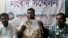 প্রতারণার শিকার হয়ে সৌদি গমন, অসুস্থ ছেলেকে ফেরত পেতে বাবার সংবাদ সম্মেলন