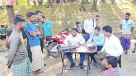বোরহানউদ্দিনে ১৭ জেলে আটক