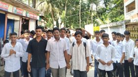 পটুয়াখালীতে ধর্ষণচেষ্টার অভিযোগে বিক্ষোভ, প্রতিষ্ঠানে তালা