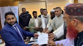 ভোলা-৪ আসনে বিএনপি প্রার্থী নুরুল ইসলাম নয়নের মনোনয়ন পত্র দাখিল