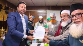 বরিশাল-৪ আসনে জামায়াত প্রার্থীর মনোনয়নপত্র দাখিল