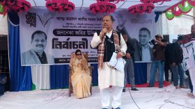 জহির উদ্দিন স্বপনের নির্বাচনী জনসভায় জনতার ঢল