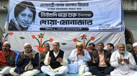 ‎‎দোয়া-মোনাজাতের মধ্য দিয়ে জহির উদ্দিন স্বপনের নির্বাচনী প্রচারণা শুরু