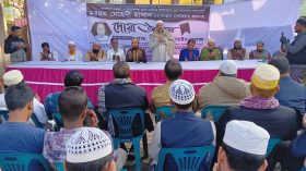 প্রেস শ্রমিক ইউনিয়নের সভাপতি মেহেদী হাসানের রুহের মাগফিরাত কামনায় দোয়া মোনাজাত