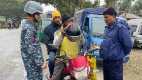 আমতলীতে যৌথবাহিনীর চেকপোস্ট অভিযান ৩ হাজার টাকা জরিমানা 