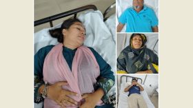 নগরীর চকবাজারে ব্যবসা প্রতিষ্ঠান দখলে হামলা, একই পরিবারের আহত -৫