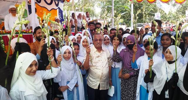 বীরশ্রেষ্ঠ ক্যাপ্টেন মহিউদ্দিন জাহাঙ্গীর কলেজে নবীন বরণ ও একাডেমিক ভবনের ভিত্তিপ্রস্তর স্থাপন