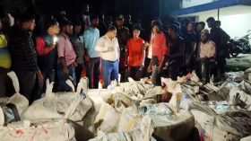 যাত্রীবাহী তিন বাসে মিললো ২৫ মণ জাটকা