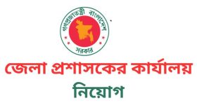ভোলা জেলা প্রশাসকের কার্যালয়ে নিয়োগ বিজ্ঞপ্তি