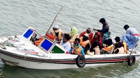 স্পিডবোটে ফুয়েল ট্যাঙ্ক বিস্ফোরণ