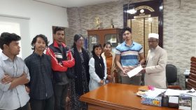 ১৩ দফা দাবিতে বিএম কলেজ ছাত্র ইউনিয়নের