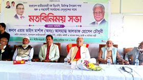 মির্জাগঞ্জে বিএনপির মতবিনিময় সভা