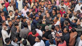 বিএনপির কর্মী সমাবেশে দুই গ্রুপের সংঘর্ষ : আহত ৫
