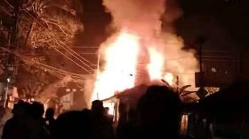 পটুয়াখালীতে ৭ দোকানে আগুন, অর্ধ কোটির ক্ষয়ক্ষতি
