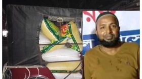 দুমকীতে ১১ বস্তা ওএমএসের চাল জব্দ
