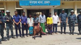 মনপুরায় ছাগল চুরির অভিযোগে আটক ৫