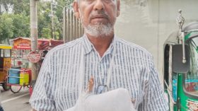 বানারীপাড়ায় ব্যবসায়ীর হাত ভেঙে দেয়ার অভিযোগ