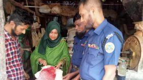 মসলায় রঙ মেশানোর অভিযোগে ঝালকাঠিতে জরিমানা