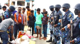 নৌ-নিরাপত্তায় কোস্টগার্ডের বিশেষ অভিযান