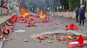 গোপালগঞ্জে এনসিপির সমাবেশ ঘিরে হামলা-সংঘর্ষ, নিহত ৪