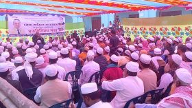 ইমাম-মুয়াজ্জিনদের সঙ্গে বিএনপি প্রার্থী রাজিব আহসানের মতবিনিময়