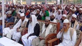 গণভোটের প্রচারণায় পিরোজপুরে ইমাম সমাবেশ