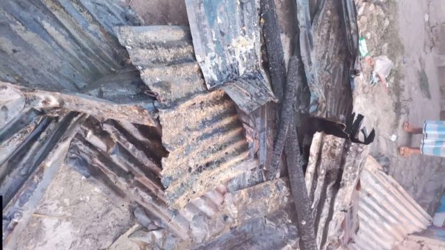 রাজাপুরে জামায়াত ইসলামের নির্বাচনী অফিসে অগ্নিসংযোগ