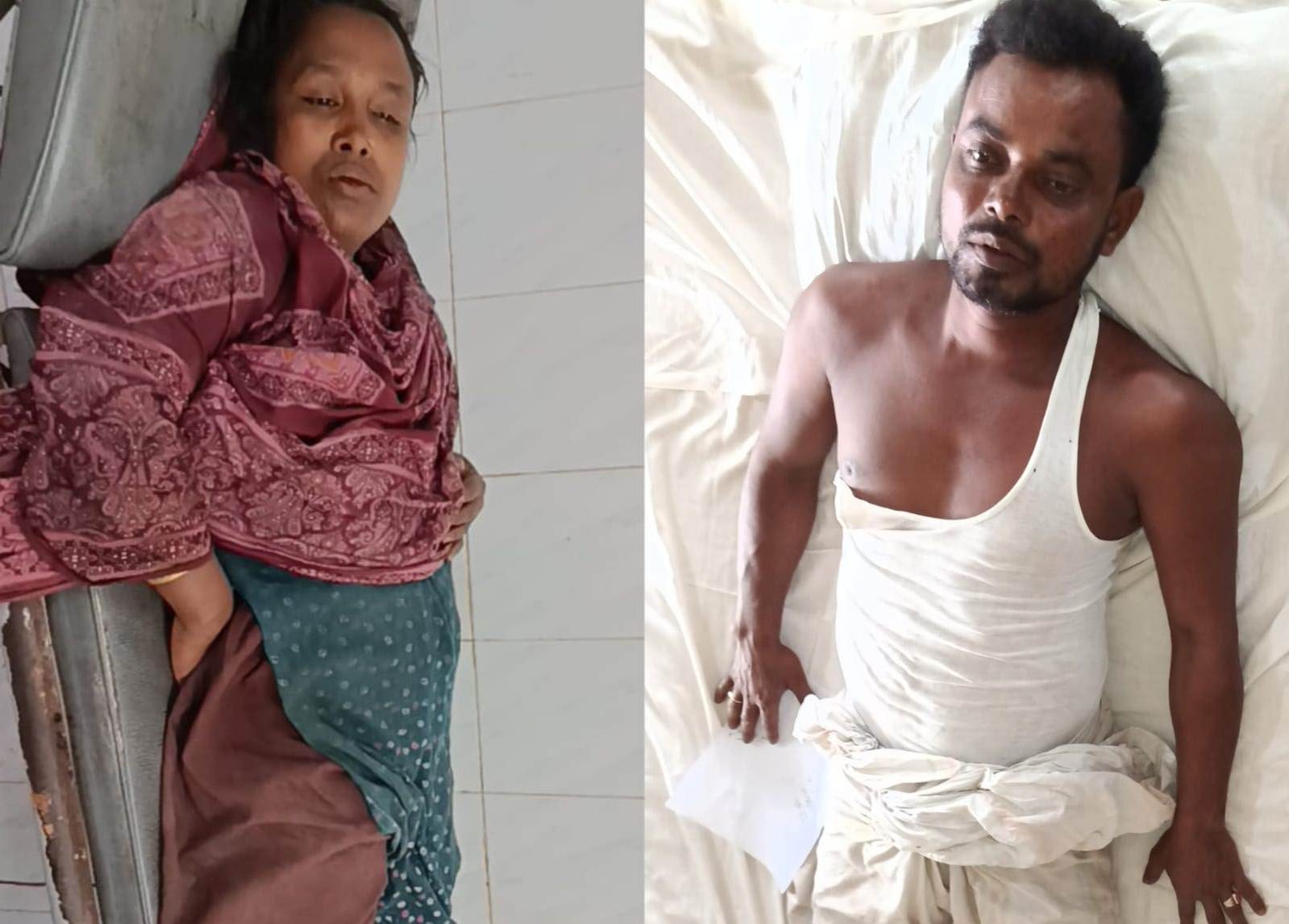 লালমোহনে চাঁদা না পেয়ে বসতঘরে হামলা, একই পরিবারের নারীসহ আহত-৫