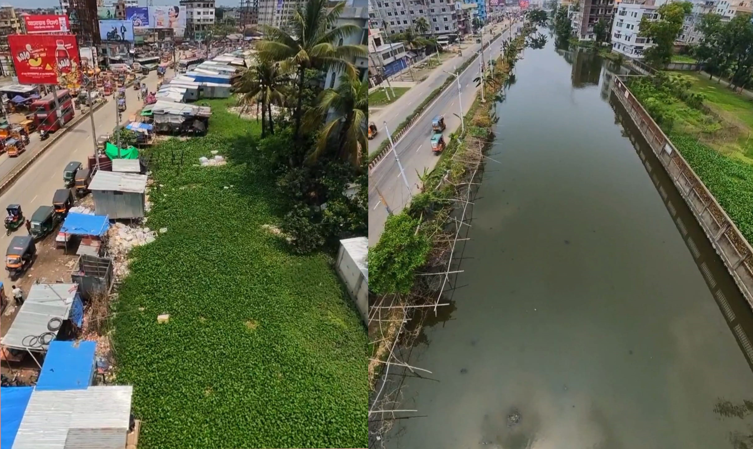 ময়লার ভাগাড় থেকে প্রাণ ফিরে পেল রূপাতলীর লেক