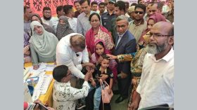 লক্ষ্যমাত্রার দাঁড় প্রান্তে বরিশাল সিটির হাম-রুবেলা ক্যাম্পেইন