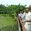 পাতারহাট বন্দরের খাল পরিদর্শনে প্রতিমন্ত্রী রাজীব আহসান