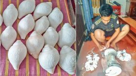 ভালো নেই পিরোজপুরের শাঁখাশিল্পীরা