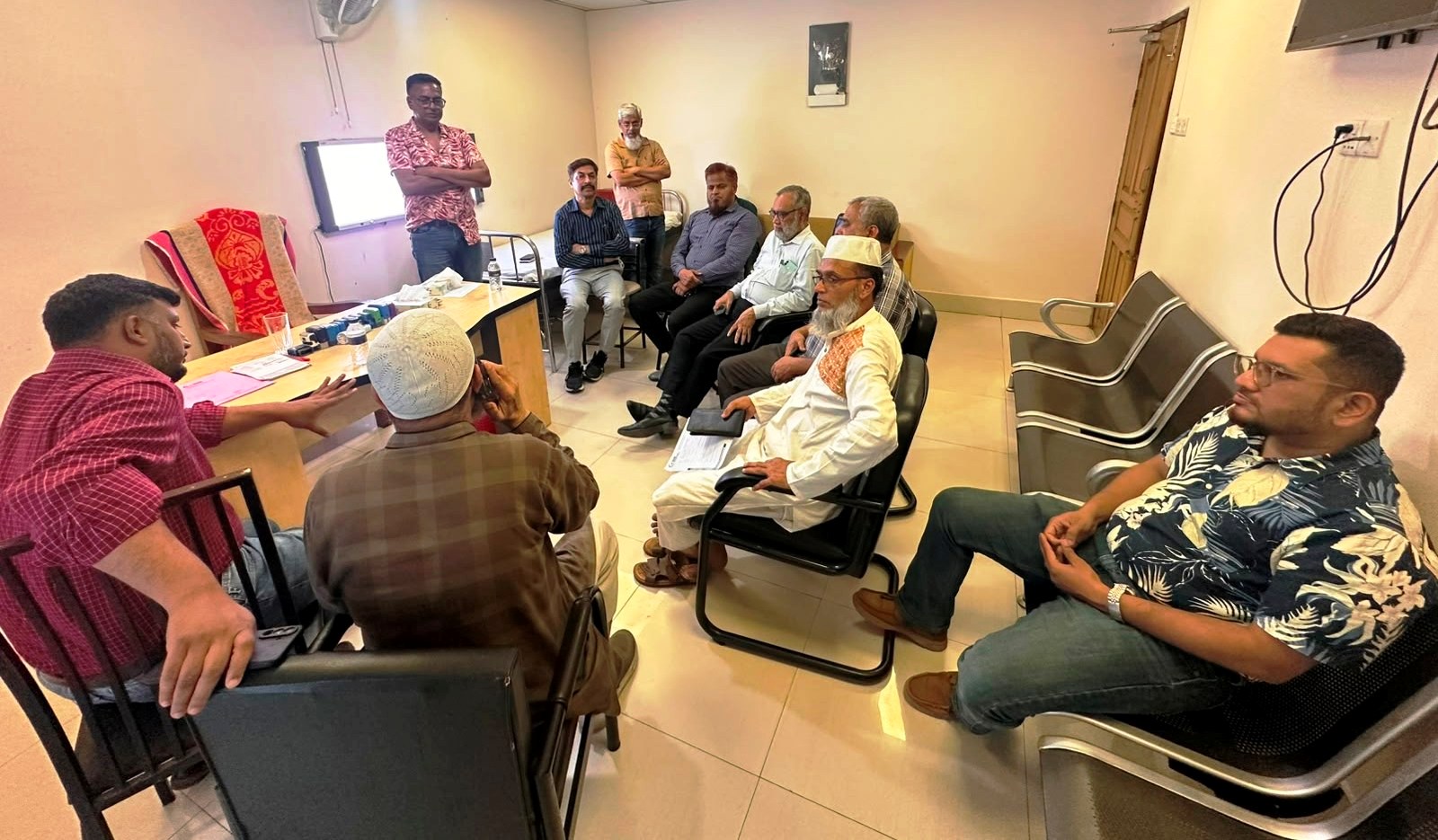 কেএমসি হাসপাতালে চিকিৎসকের ওপর হামলার প্রতিবাদে ড্যাব নেতৃবৃন্দের ক্ষোভ