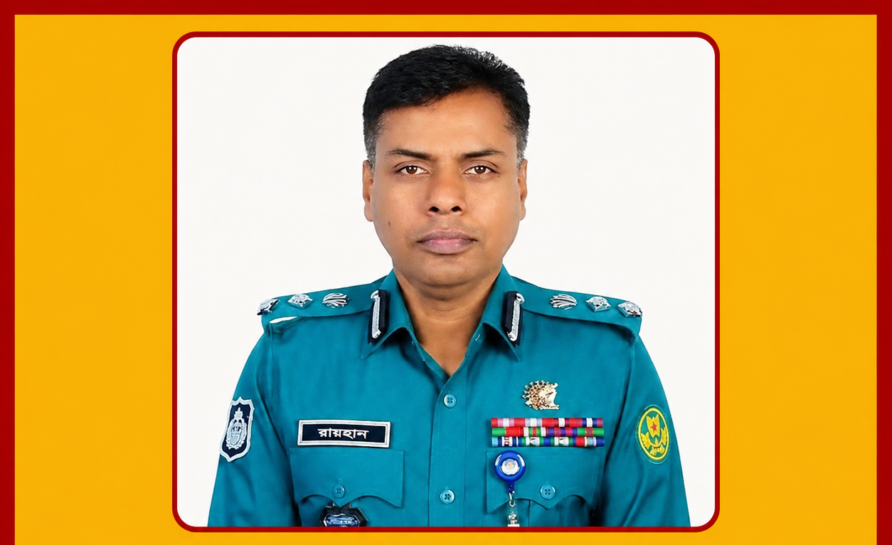 বিএমপির নতুন কমিশনার আবু রায়হান মুহাম্মদ সালেহ
