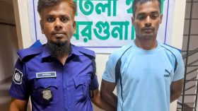 আমতলীর আলোচিত শীর্ষ সন্ত্রাসী ‘নয়া’ গ্রেপ্তার