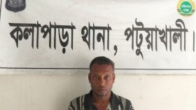 কলাপাড়ায় মারধর করে গর্ভপাতের অভিযোগে ভাসুর গ্রেপ্তার