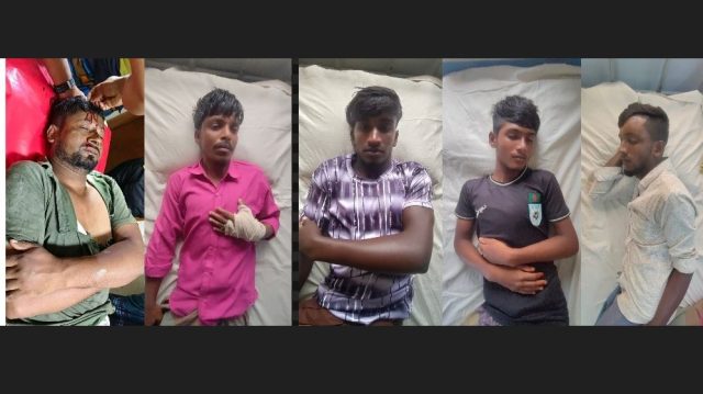 তজুমদ্দিনের চরে মাছ ধরা ও রাখাল ঘর নির্মাণকে কেন্দ্র করে সংঘর্ষ, আহত ৬