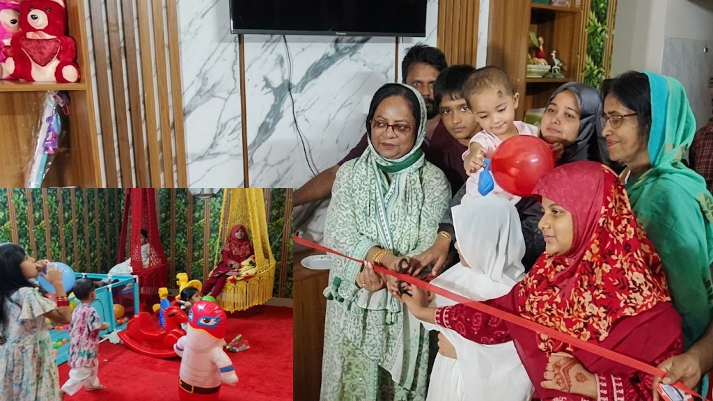 বরিশালে চালু হলো ডে কেয়ার অ্যান্ড প্রি-স্কুল