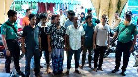 বরিশালে ১২ আ’লীগ নেতাকর্মীসহ ৩৩ জন আটক